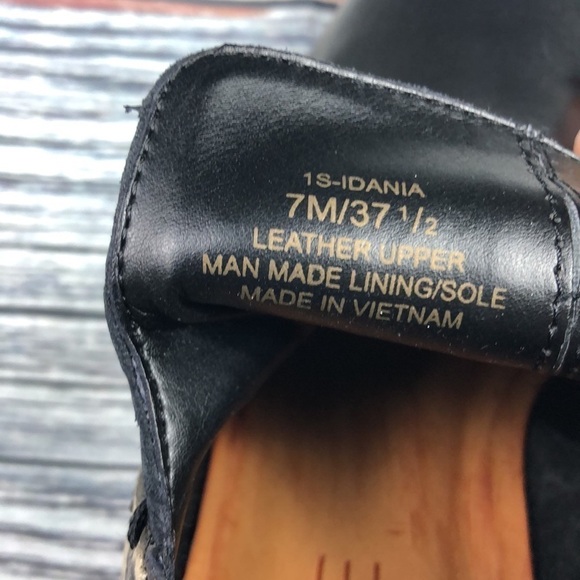 1.State IDana Ankle Boot Black/Snake Print Sz 7M - Picture 8 of 12